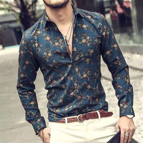 Camisa floral masculina: estilosa e democrática .